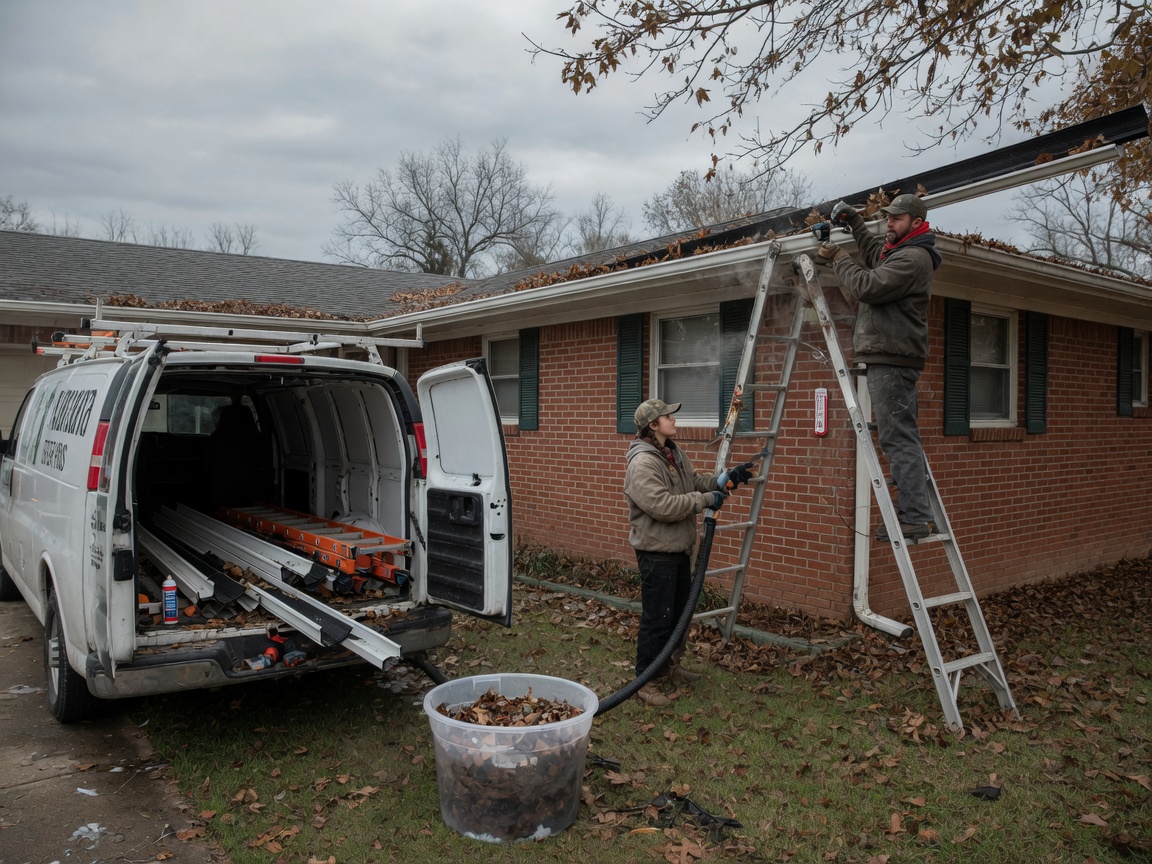 Preparing Texarkana Gutters for Winter Freeze-Thaw Cycles